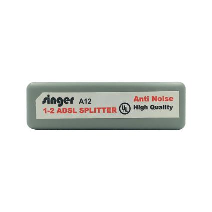 اسپلیتر ای دی اس ال سینگر مدل A12 دارای نویزگیر Singer A12 ADSL Anti Noise Splitter